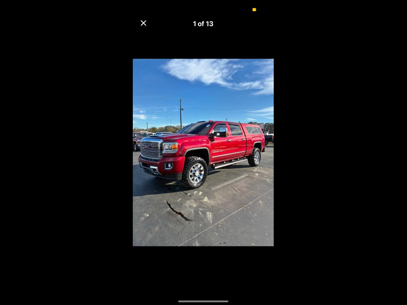 GMC Sierra 2500HD Denali Crew Cab 4WD 2018