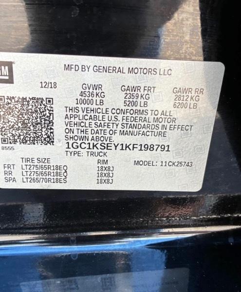 Chevrolet Silverado 2500HD LT Crew Cab Long Box 4WD 2019