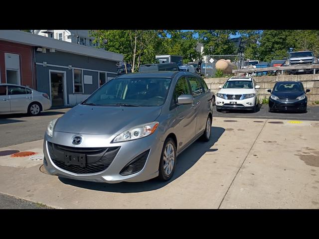 Gray 2012 Mazda MAZDA5 Sport Minivan Front-Wheel Drive 4-Speed Automatic