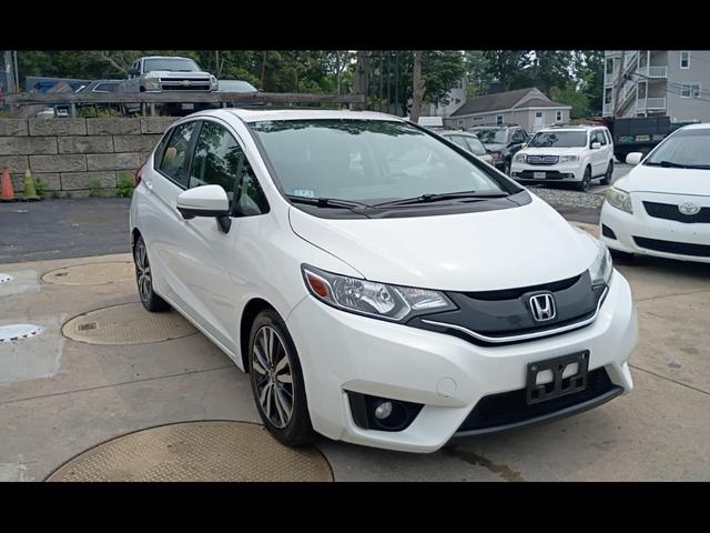 White 2015 Honda Fit EX Hatchback Front-Wheel Drive Automatic