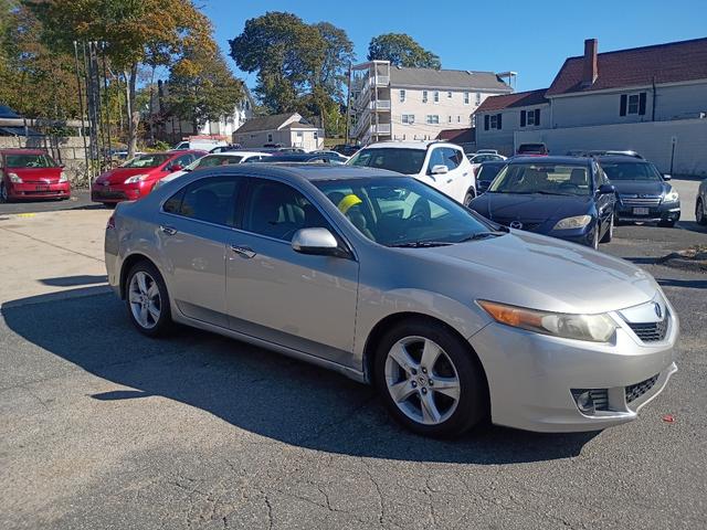 Silver 2010 Acura TSX Sedan FWD Sedan Front-Wheel Drive 5-Speed Automatic