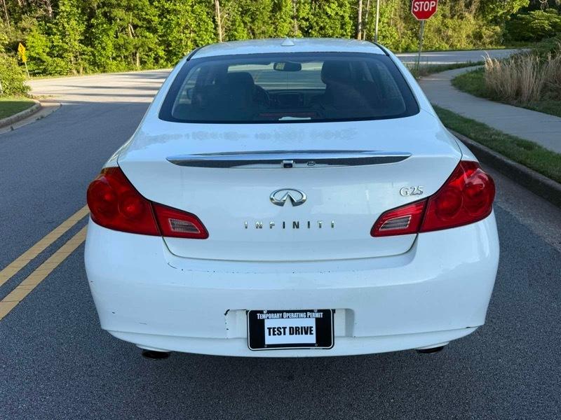 Infiniti G Sedan G25 2011