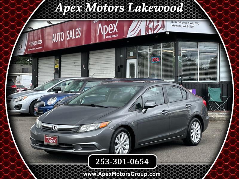 2012 Honda Civic EX Sedan 5-Speed AT