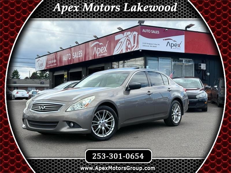 2011 Infiniti G Sedan G37x AWD