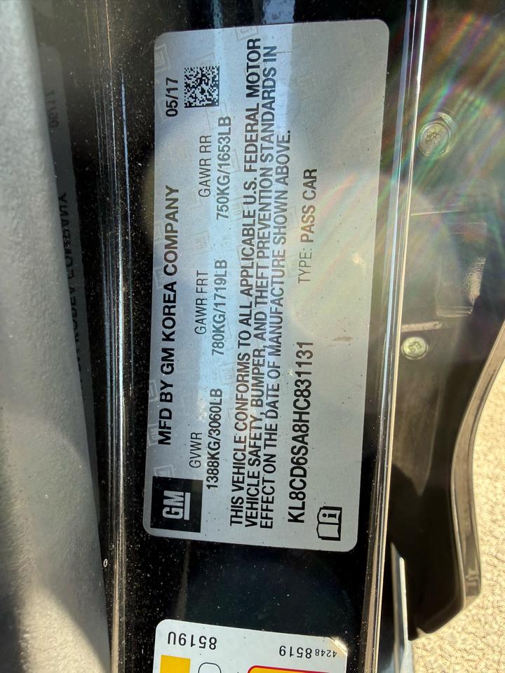 Chevrolet Spark 1LT CVT 2017