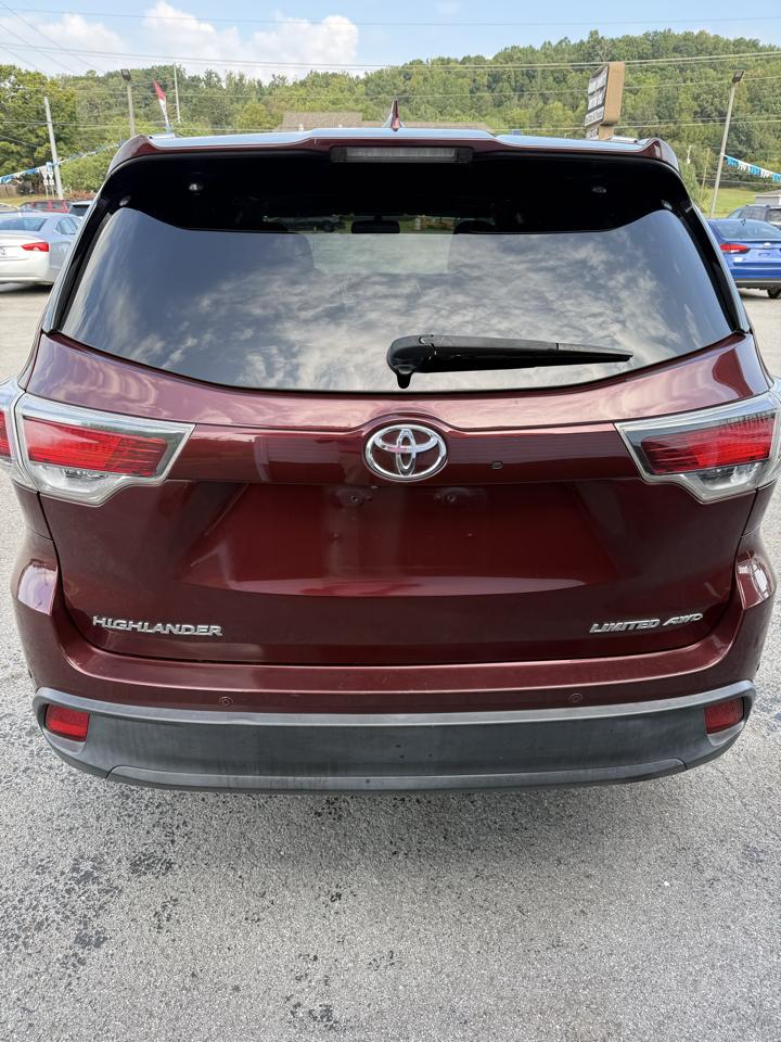 Toyota Highlander Limited AWD V6 2016