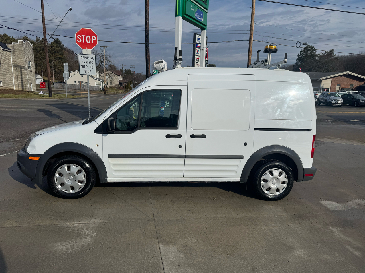 Ford Transit Connect XL with Side and Rear Door Glass 2012