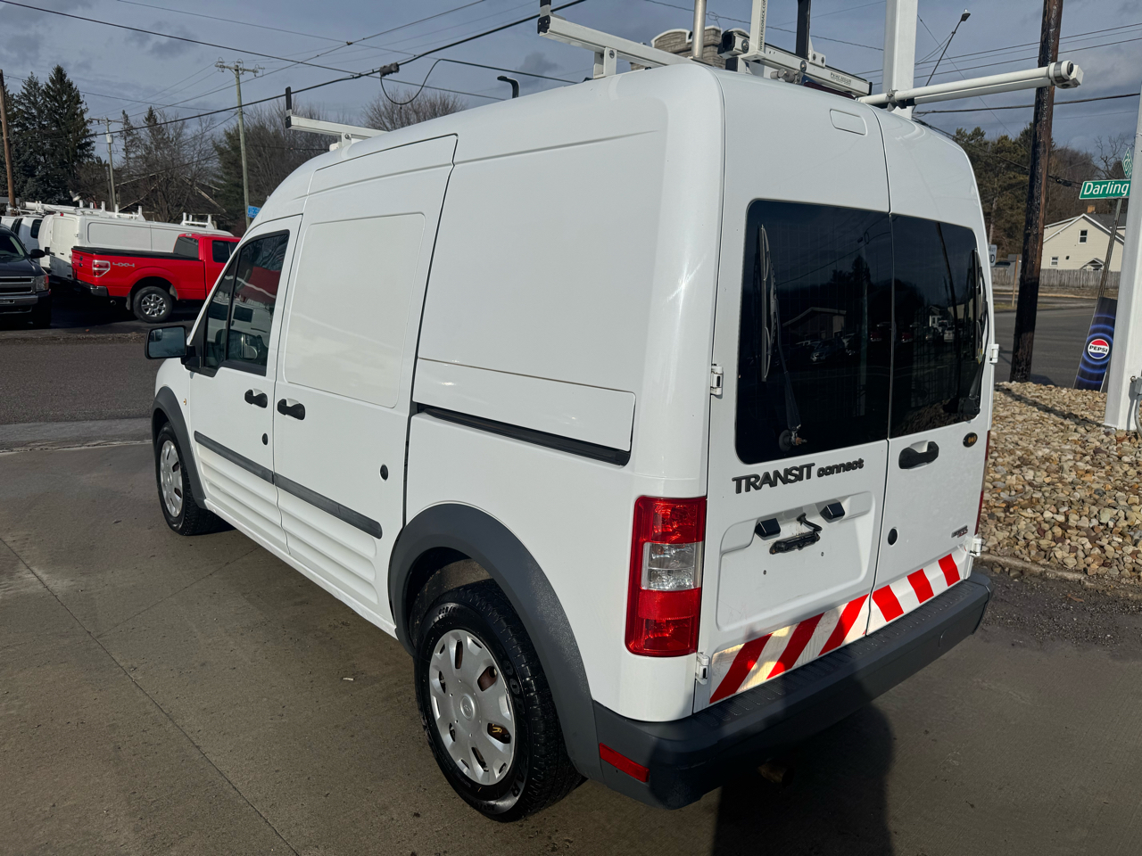 Ford Transit Connect XL with Side and Rear Door Glass 2012