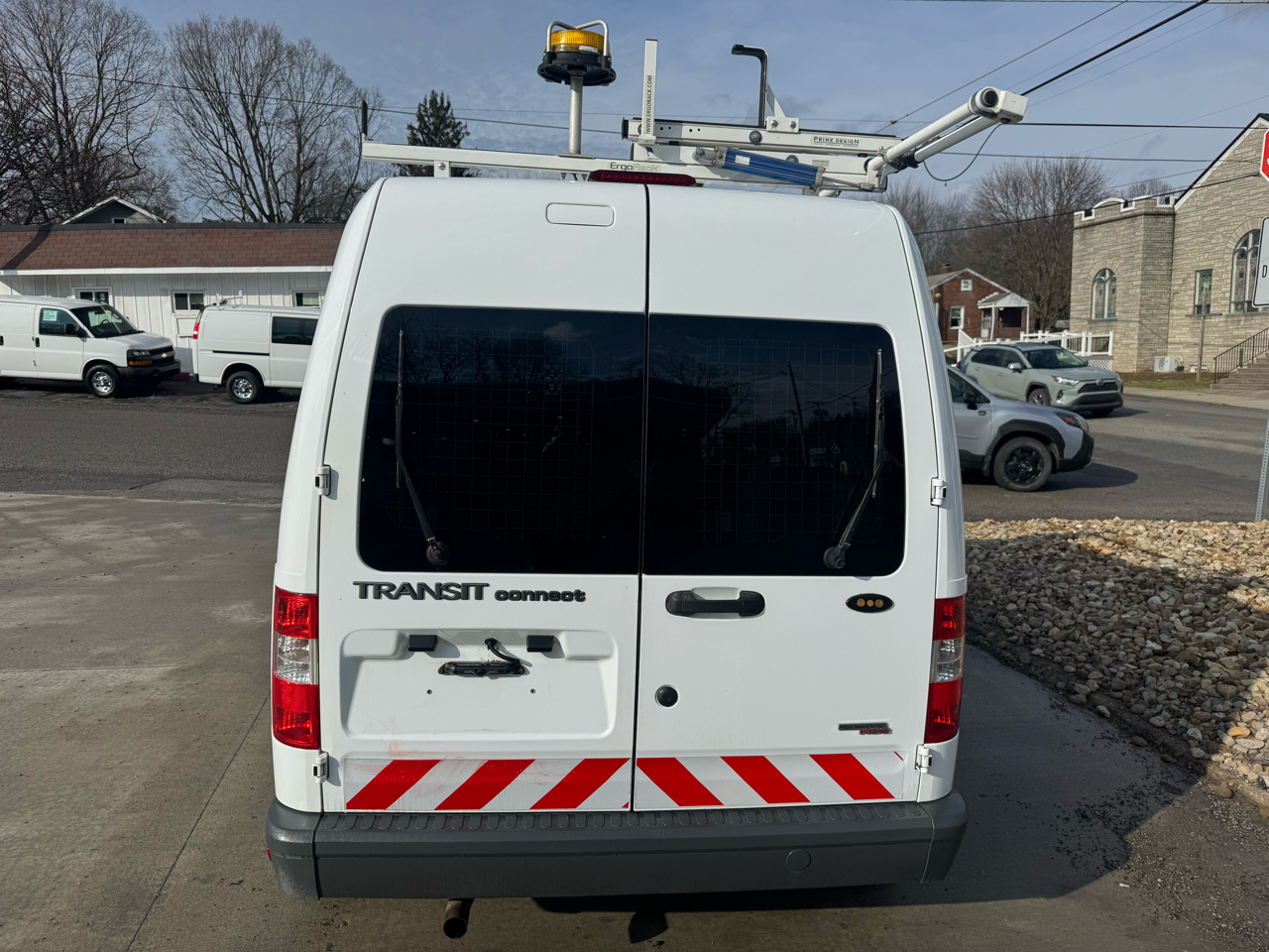 Ford Transit Connect XL with Side and Rear Door Glass 2012