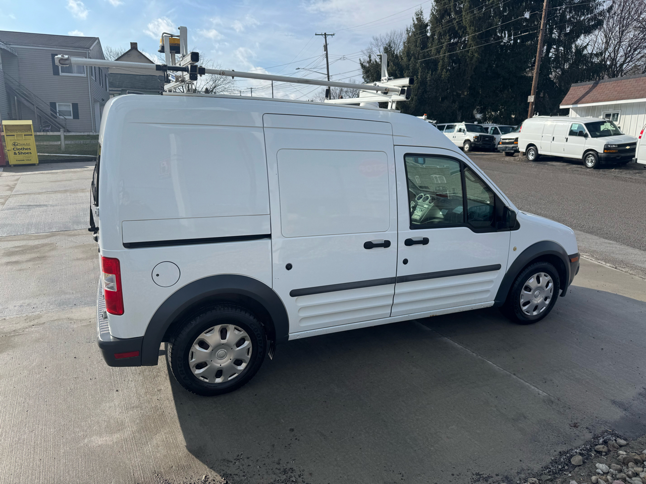 Ford Transit Connect XL with Side and Rear Door Glass 2012