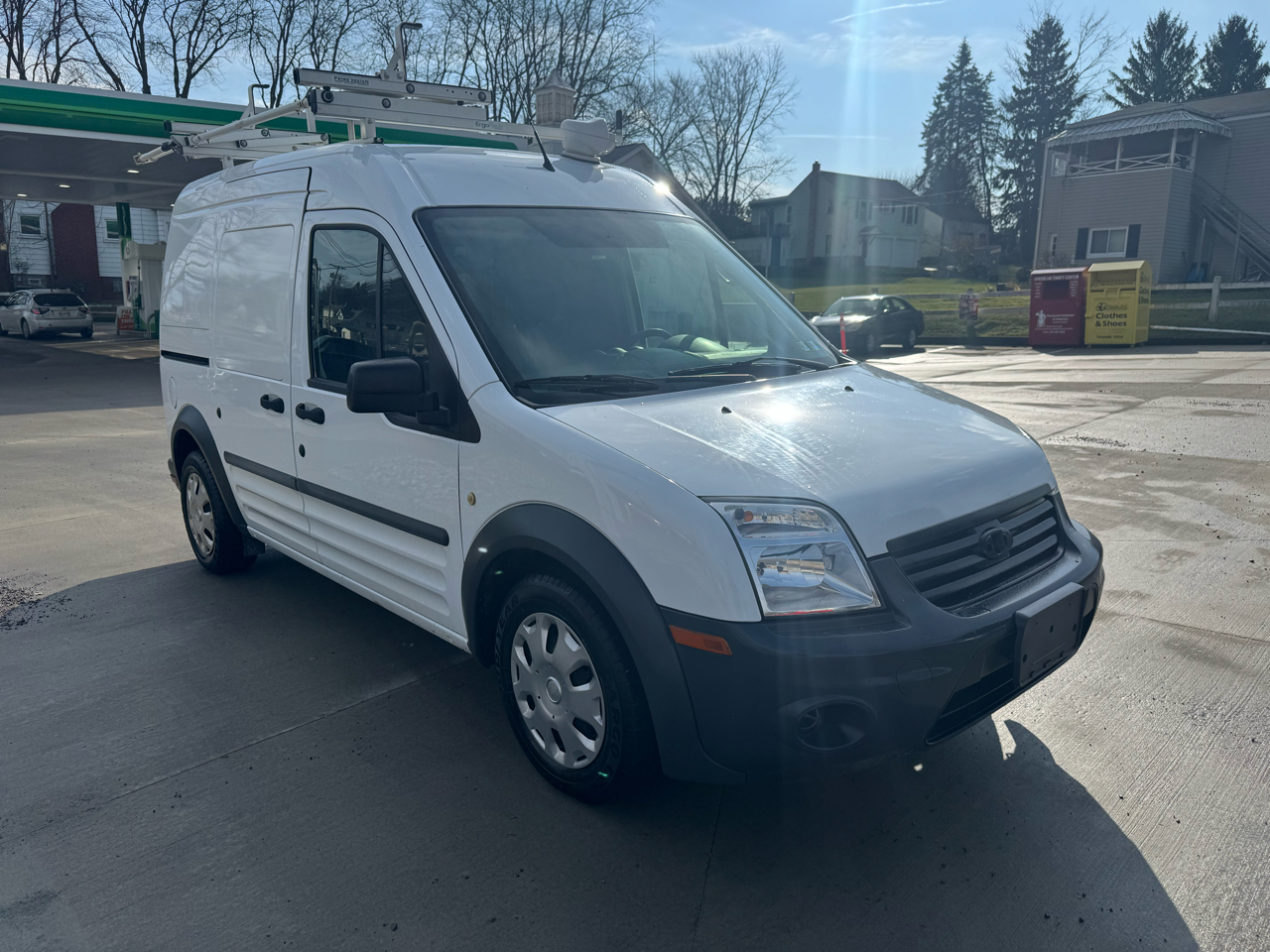 Ford Transit Connect XL with Side and Rear Door Glass 2012