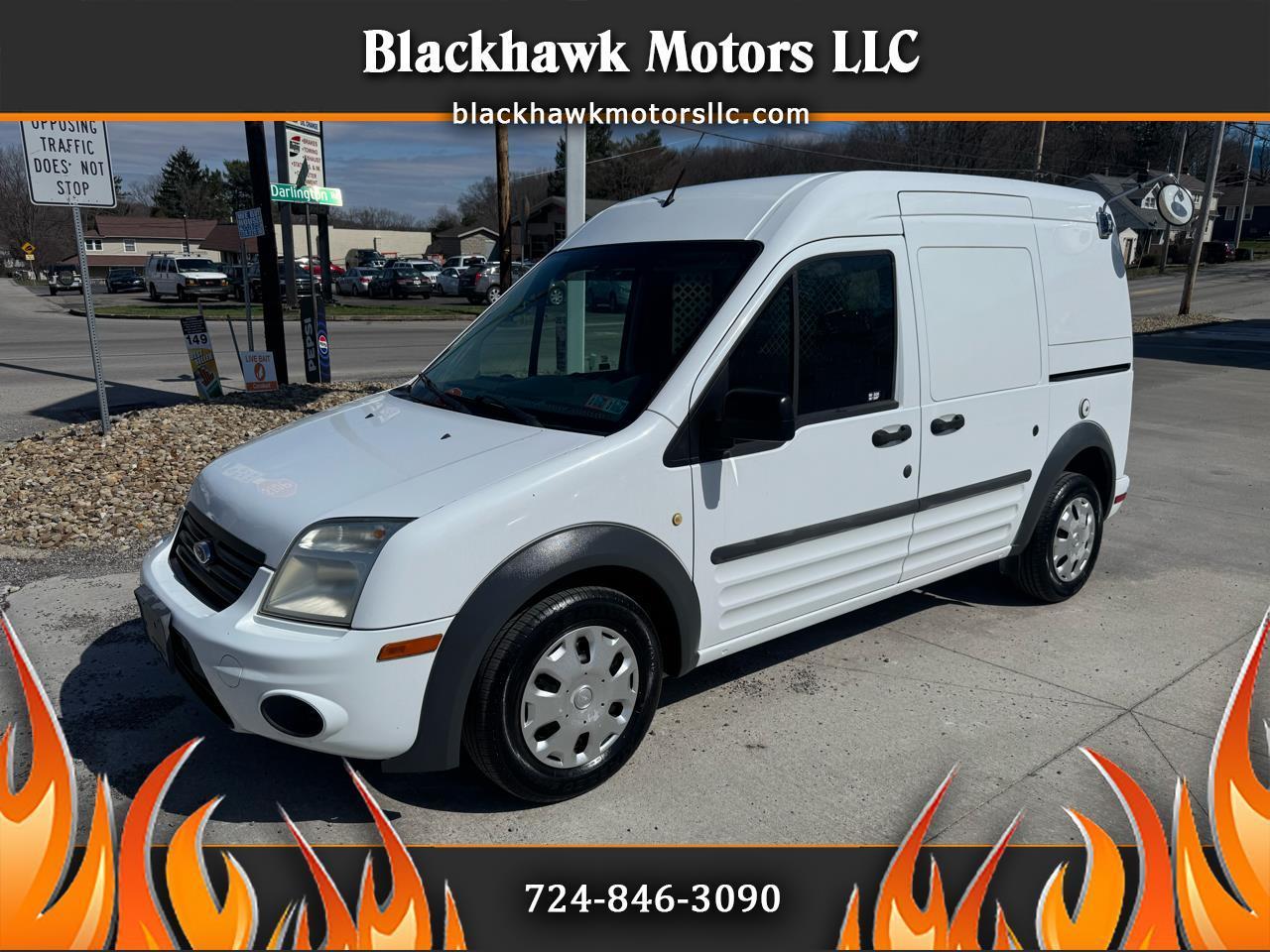 Ford Transit Connect XLT with Rear Door Glass 2012