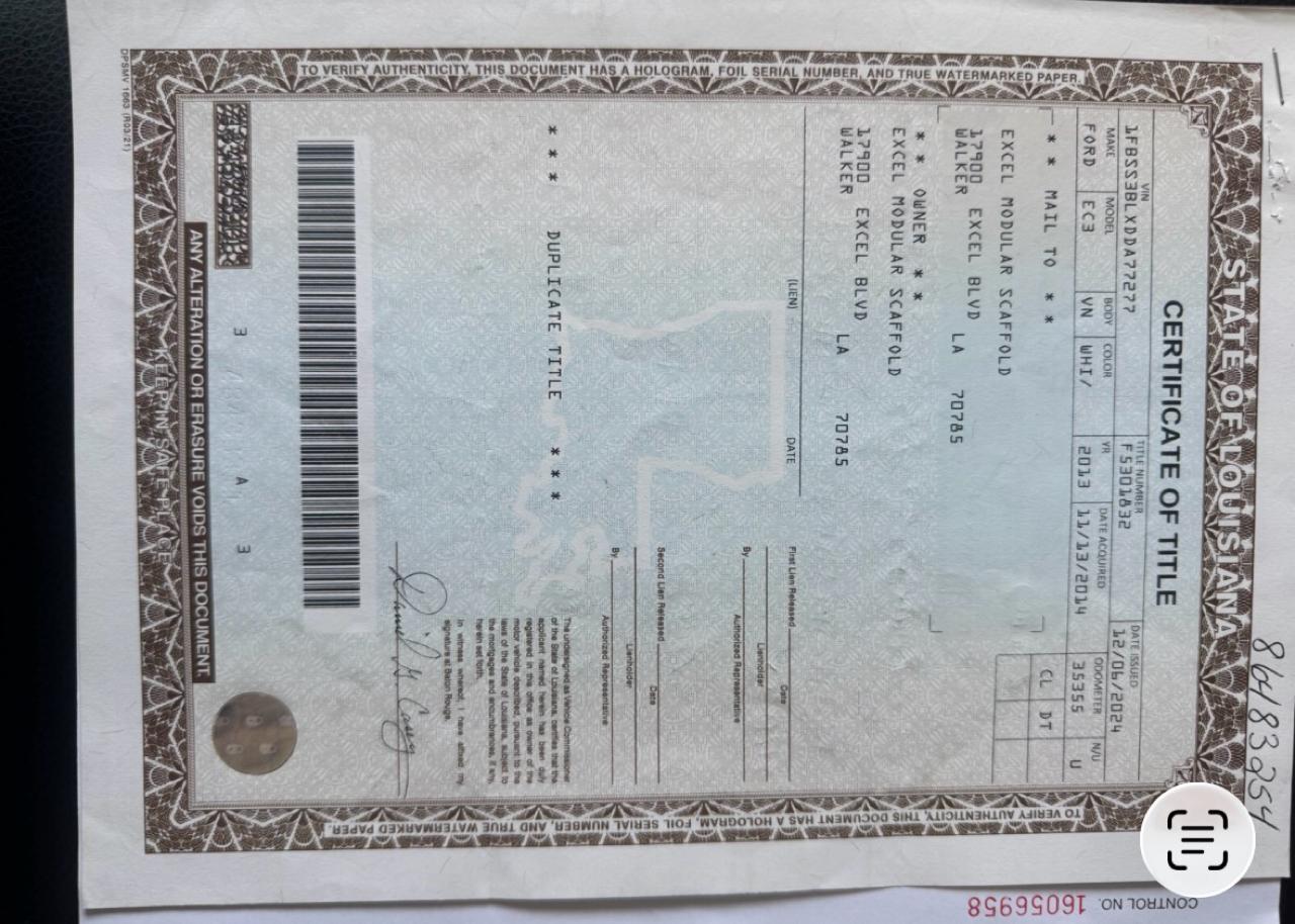 Ford Econoline E-350 XLT Super Duty Extended 2013