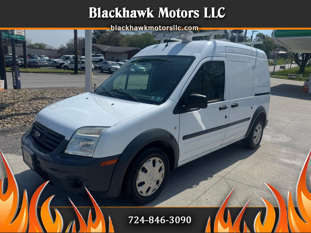 Ford Transit Connect XL with Side and Rear Door Glass 2012
