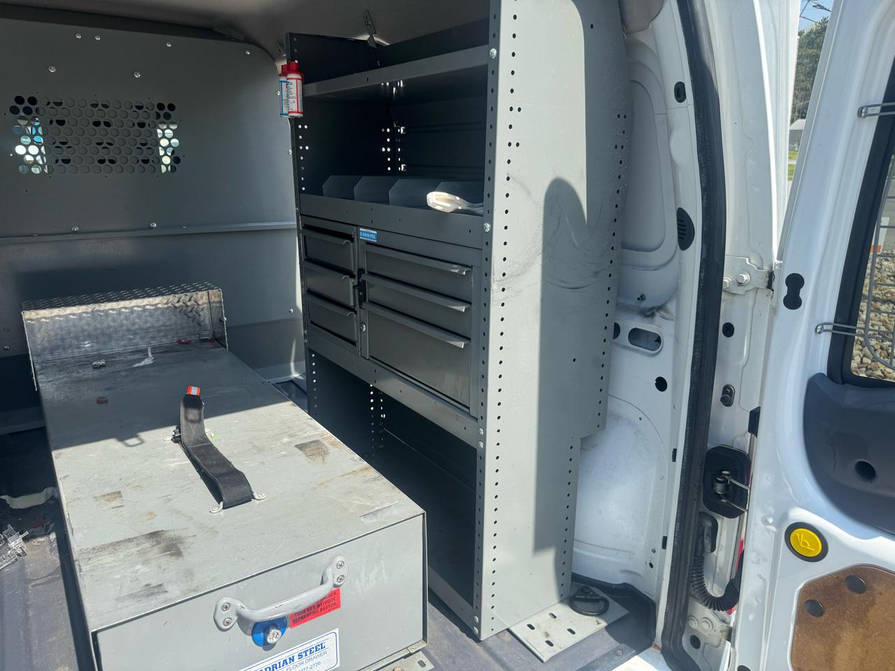 Ford Transit Connect XL with Side and Rear Door Glass 2012