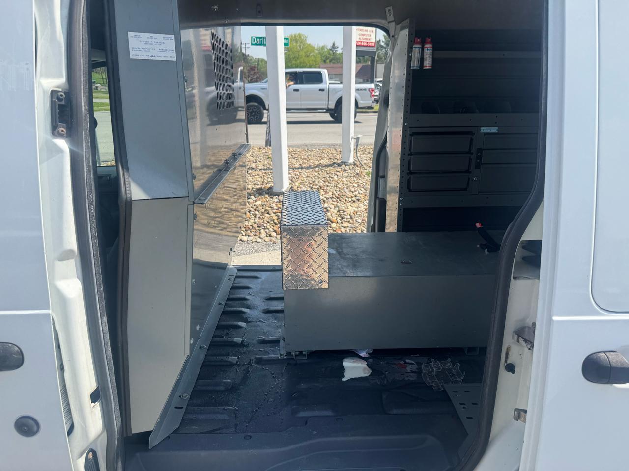 Ford Transit Connect XL with Side and Rear Door Glass 2012