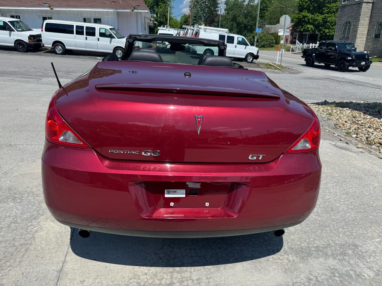 Pontiac G6 GT Convertible 2008