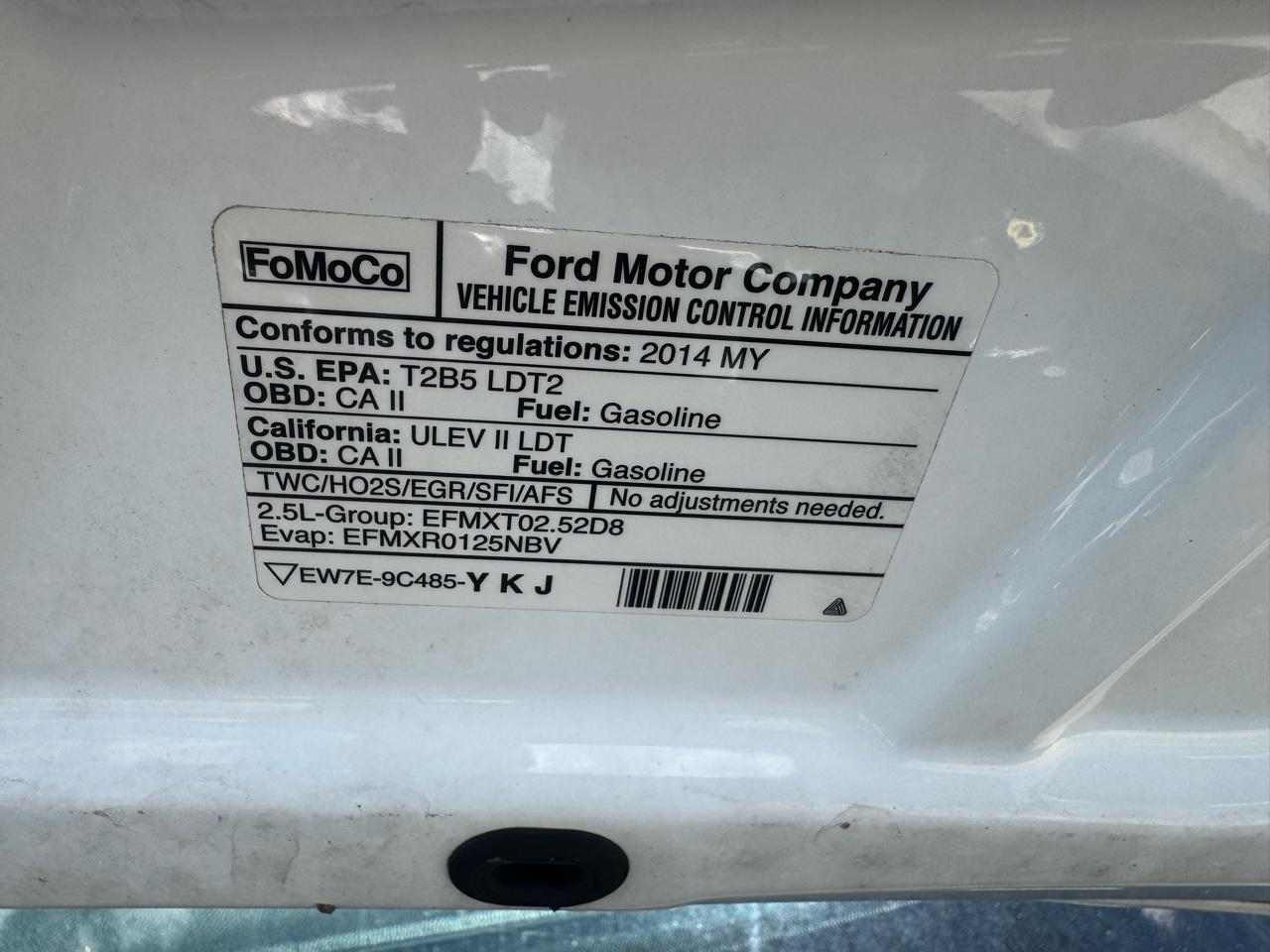 Ford Transit Connect XL LWB 2014