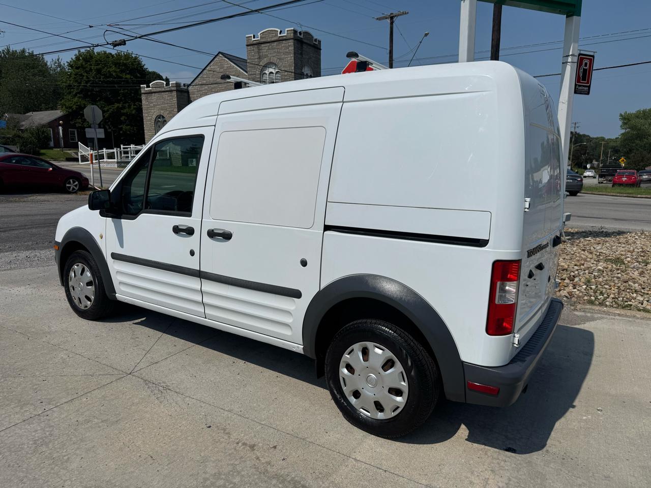 Ford Transit Connect XL with Rear Door Glass 2012