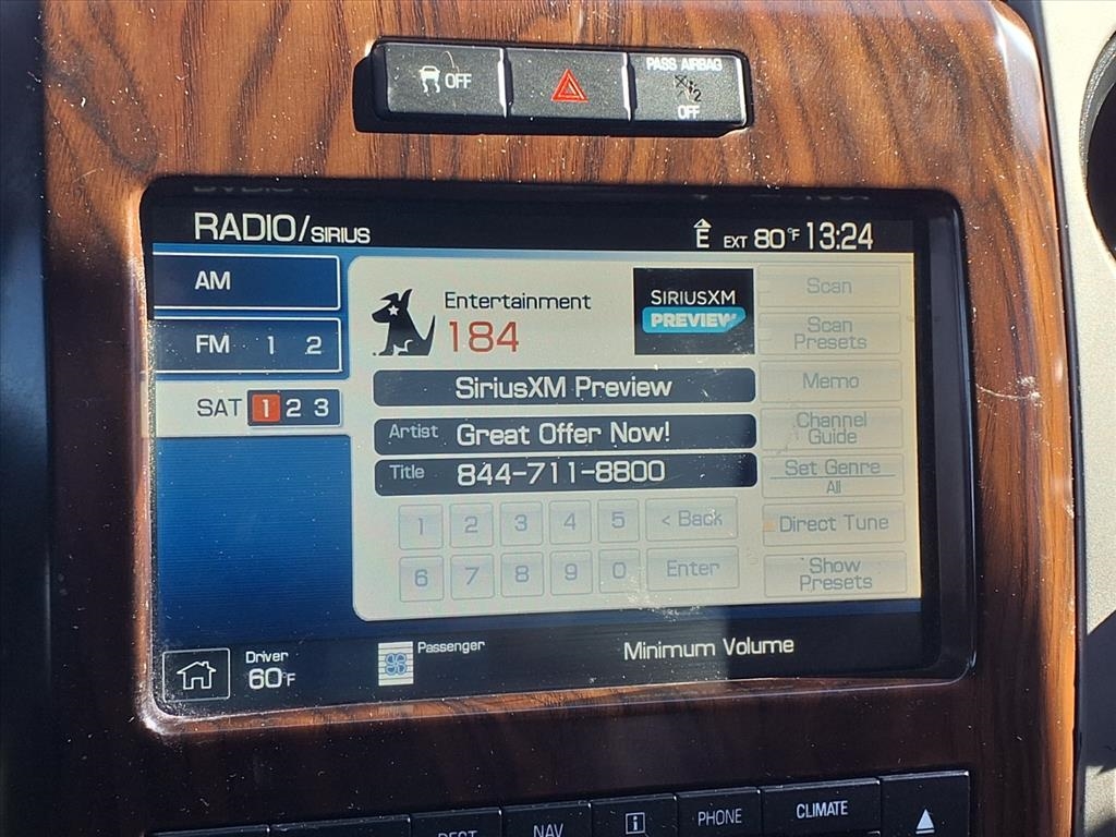 Ford F-150 XL SuperCrew 5.5-ft. Bed 4WD 2012