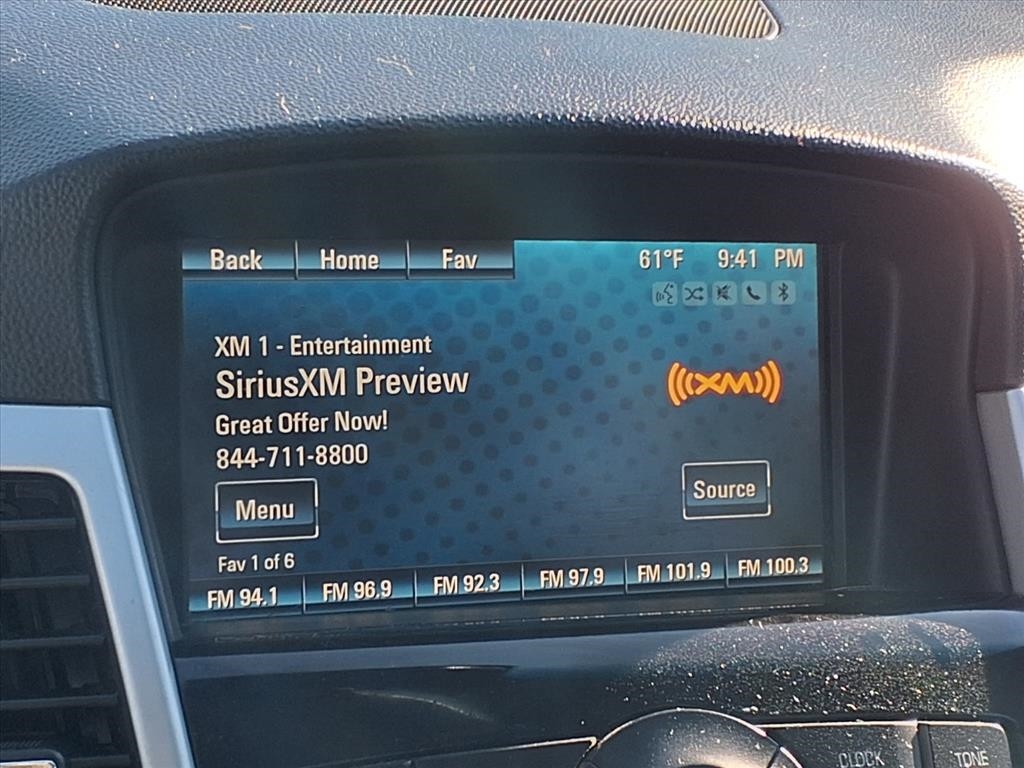 Chevrolet Cruze 1LT Auto 2015