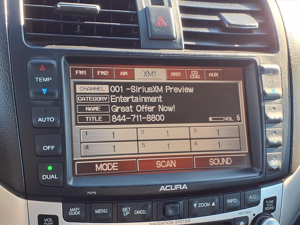 Acura TSX 5-speed AT with Navigation 2006