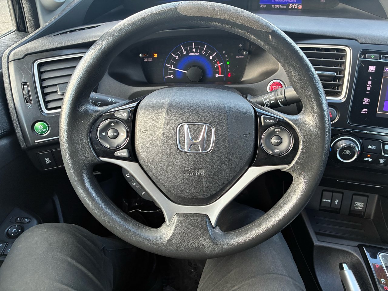 Honda Civic EX Sedan CVT 2014