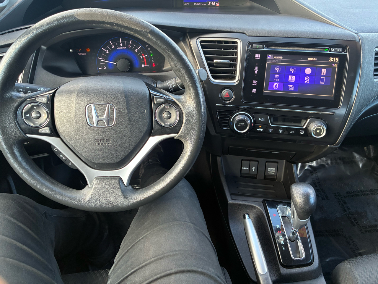 Honda Civic EX Sedan CVT 2014