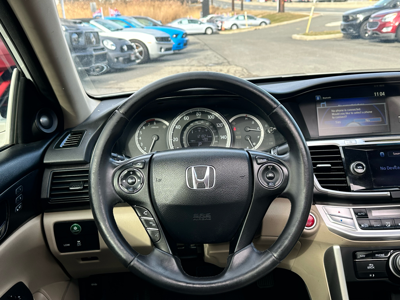 Honda Accord EX-L V6 Sedan AT with Navigation 2014