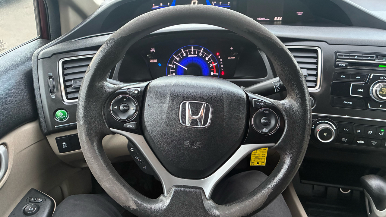 Honda Civic LX Sedan CVT 2014