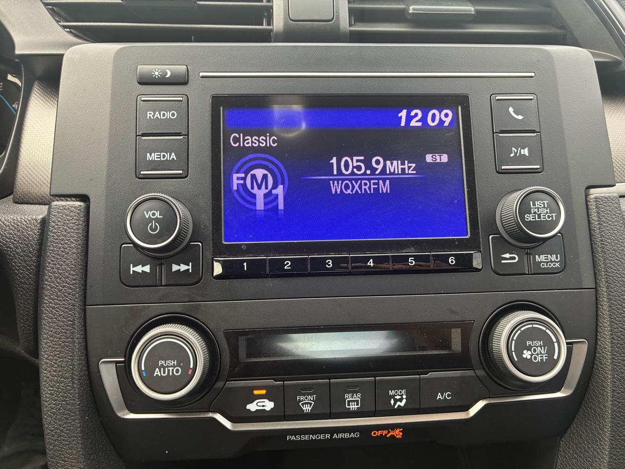 Honda Civic LX Honda Sensing Sedan CVT 2019