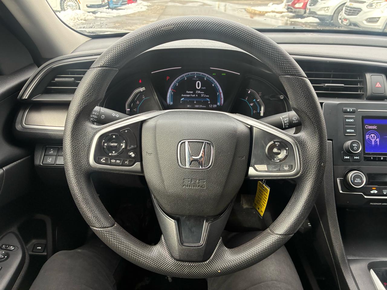 Honda Civic LX Honda Sensing Sedan CVT 2019