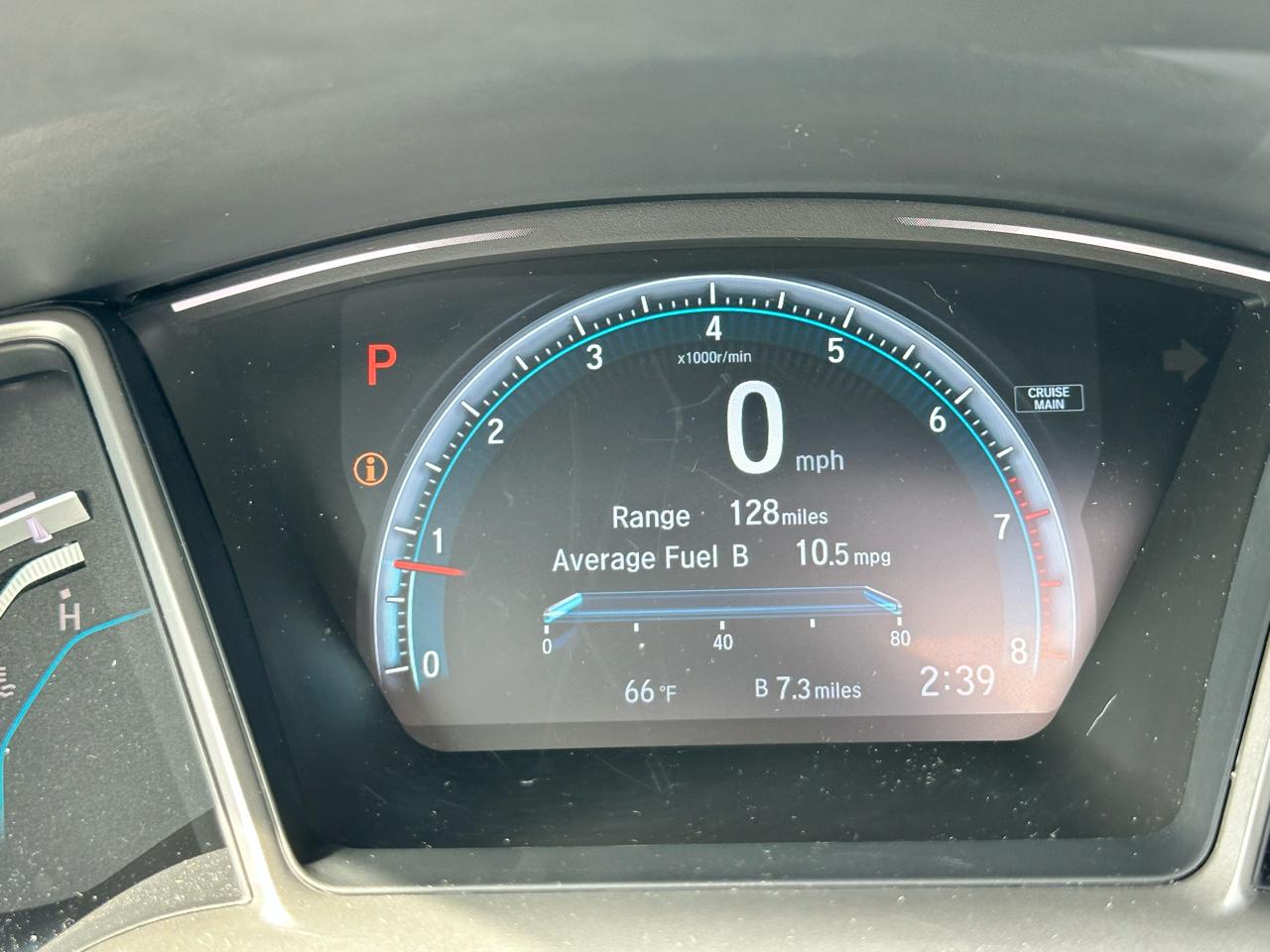 Honda Civic EX Sedan CVT 2016