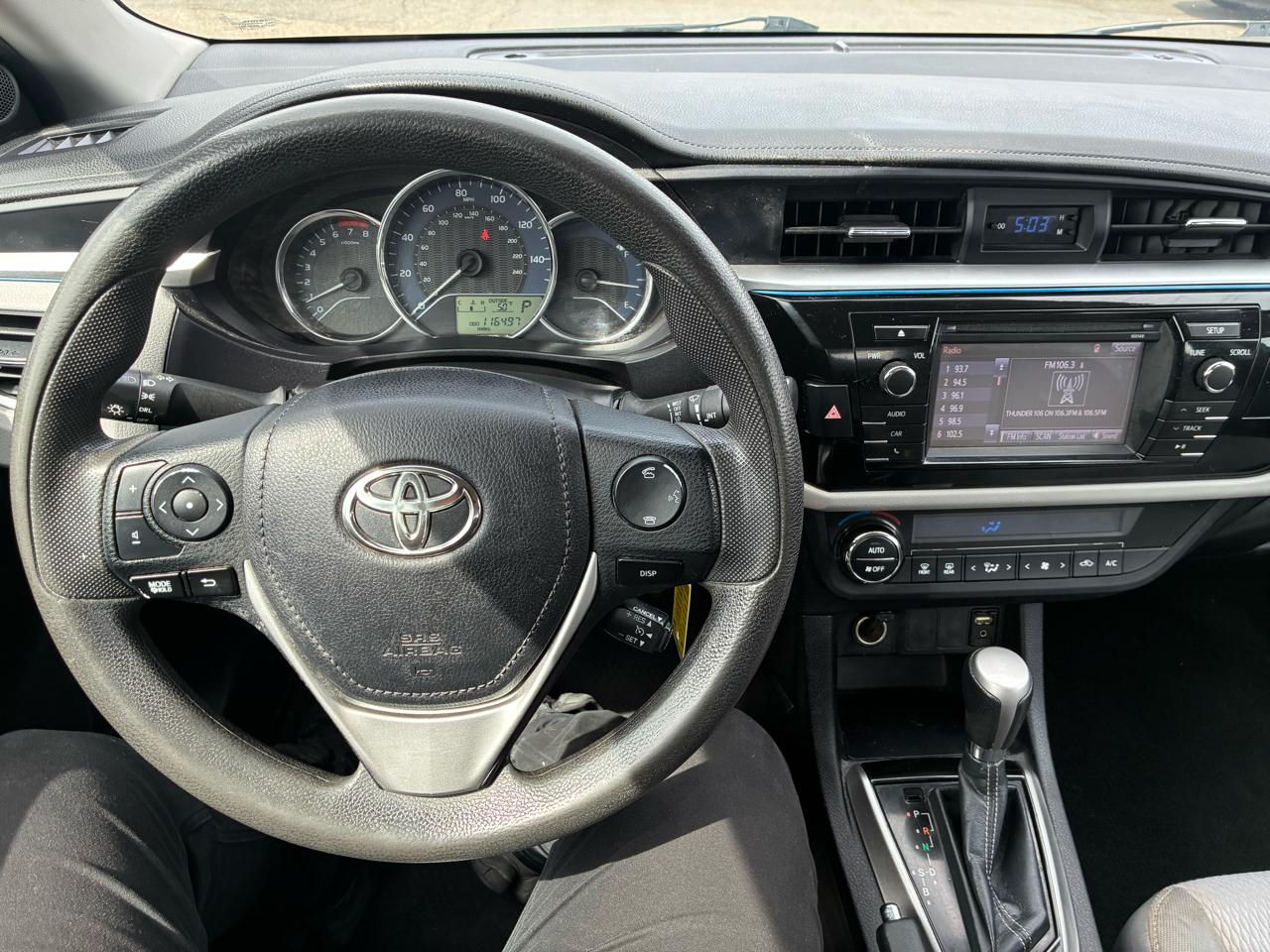 Toyota Corolla LE CVT 2015
