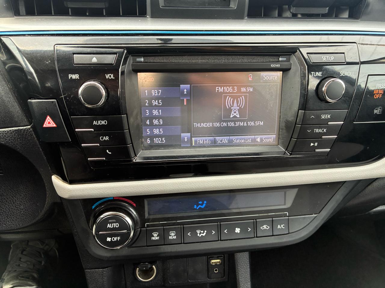 Toyota Corolla LE CVT 2015