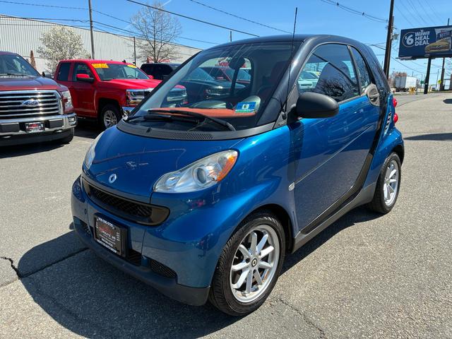 Blue 2008 smart fortwo pure Hatchback Rear-Wheel Drive Automatic