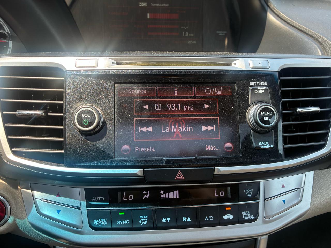 Honda Accord EX-L Sedan CVT 2013