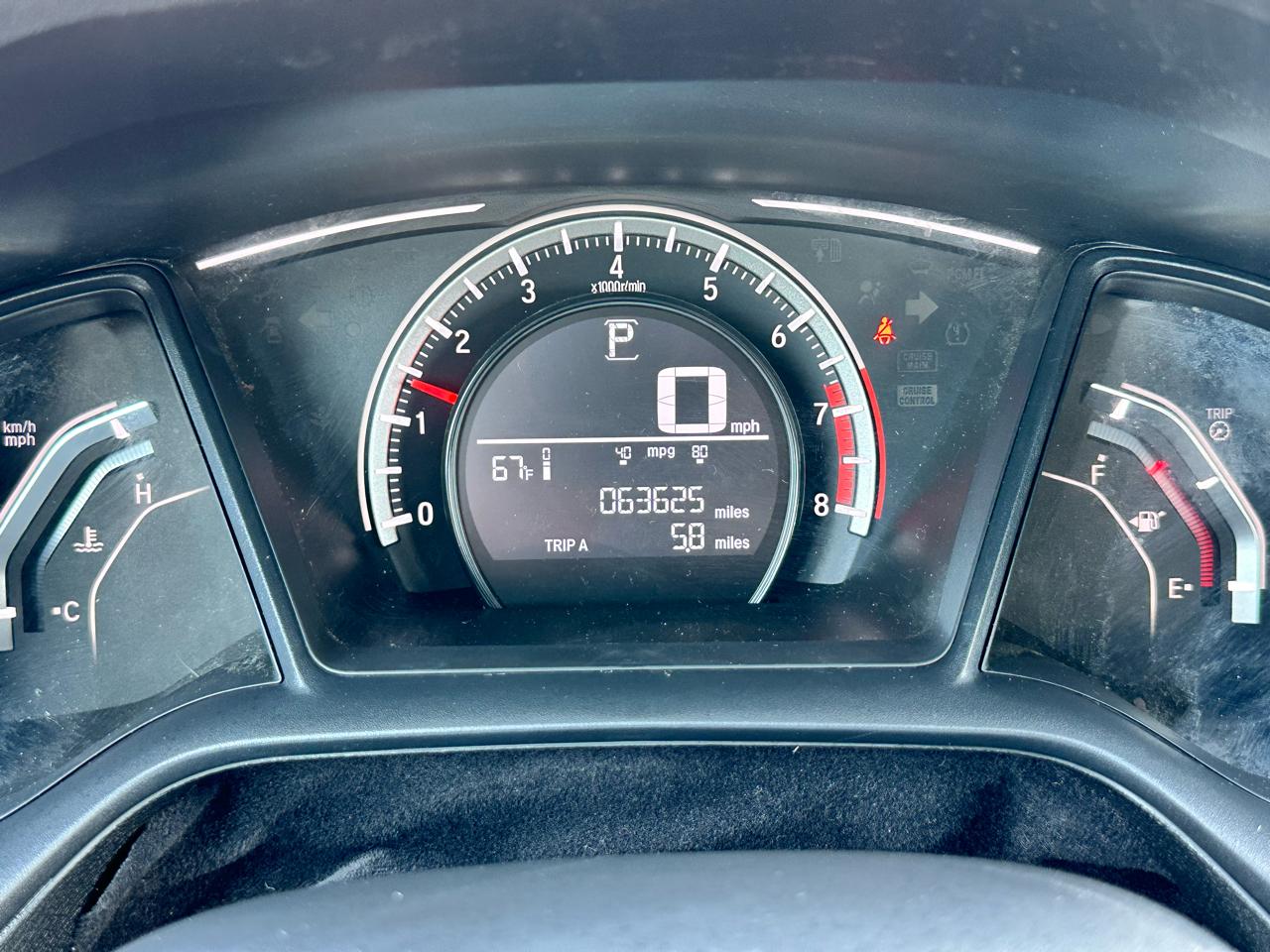 Honda Civic LX Sedan CVT 2018