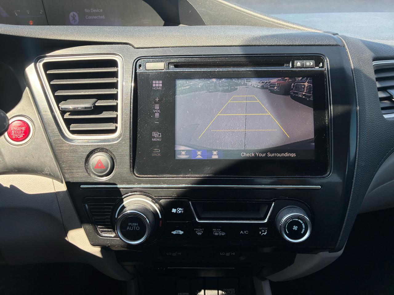 Honda Civic EX-L Sedan CVT 2015