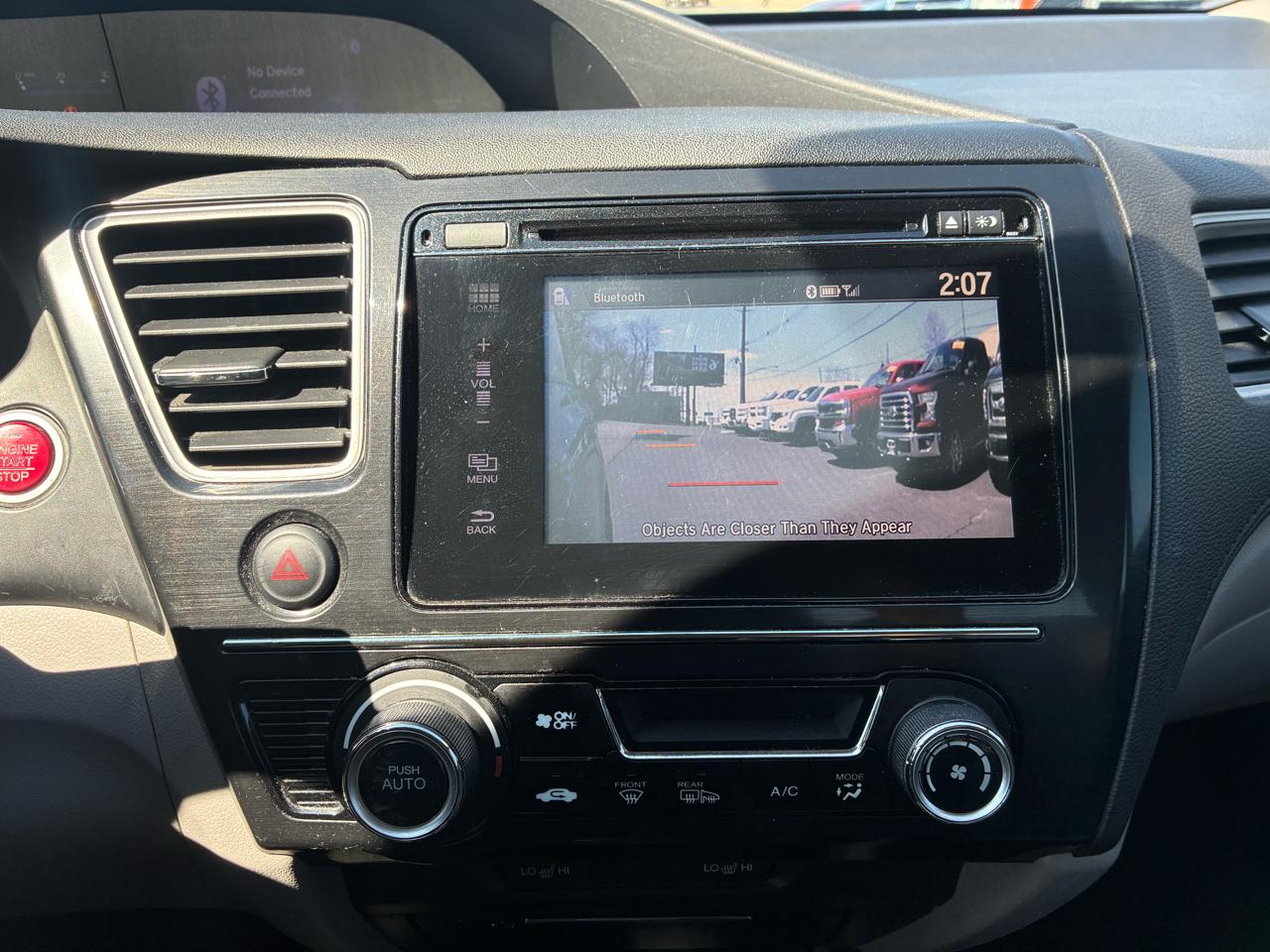 Honda Civic EX-L Sedan CVT 2015