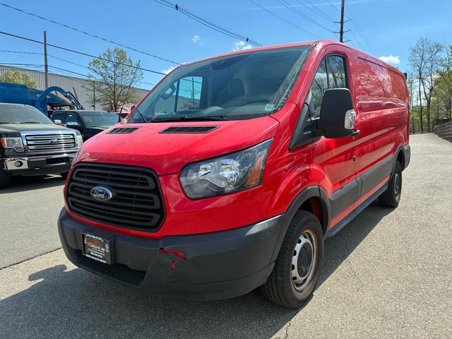 Red 2019 Ford Transit Cargo 250 Low Roof RWD with Sliding Passenger-Side Door Van Rear-Wheel Drive Automatic