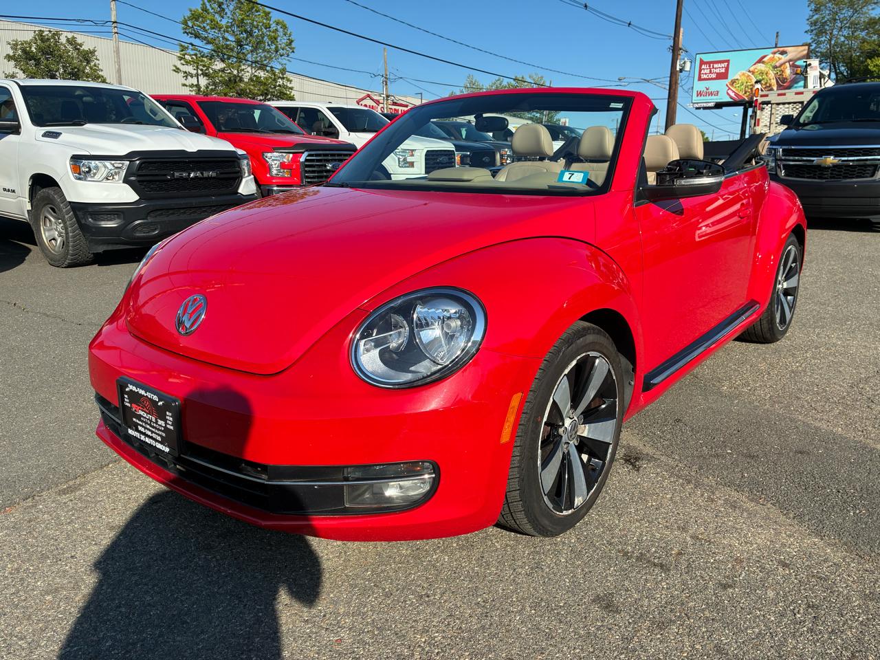 Volkswagen Beetle 2.0T Turbo Convertible 2013