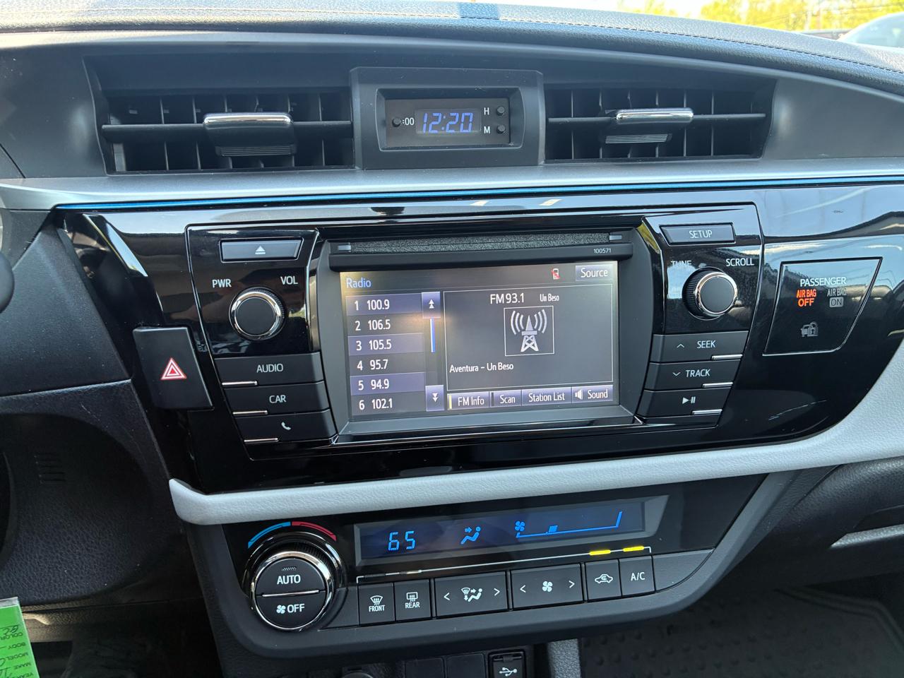 Toyota Corolla LE CVT 2016