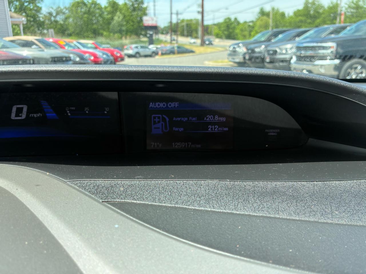 Honda Civic EX Coupe 5-Speed AT 2012
