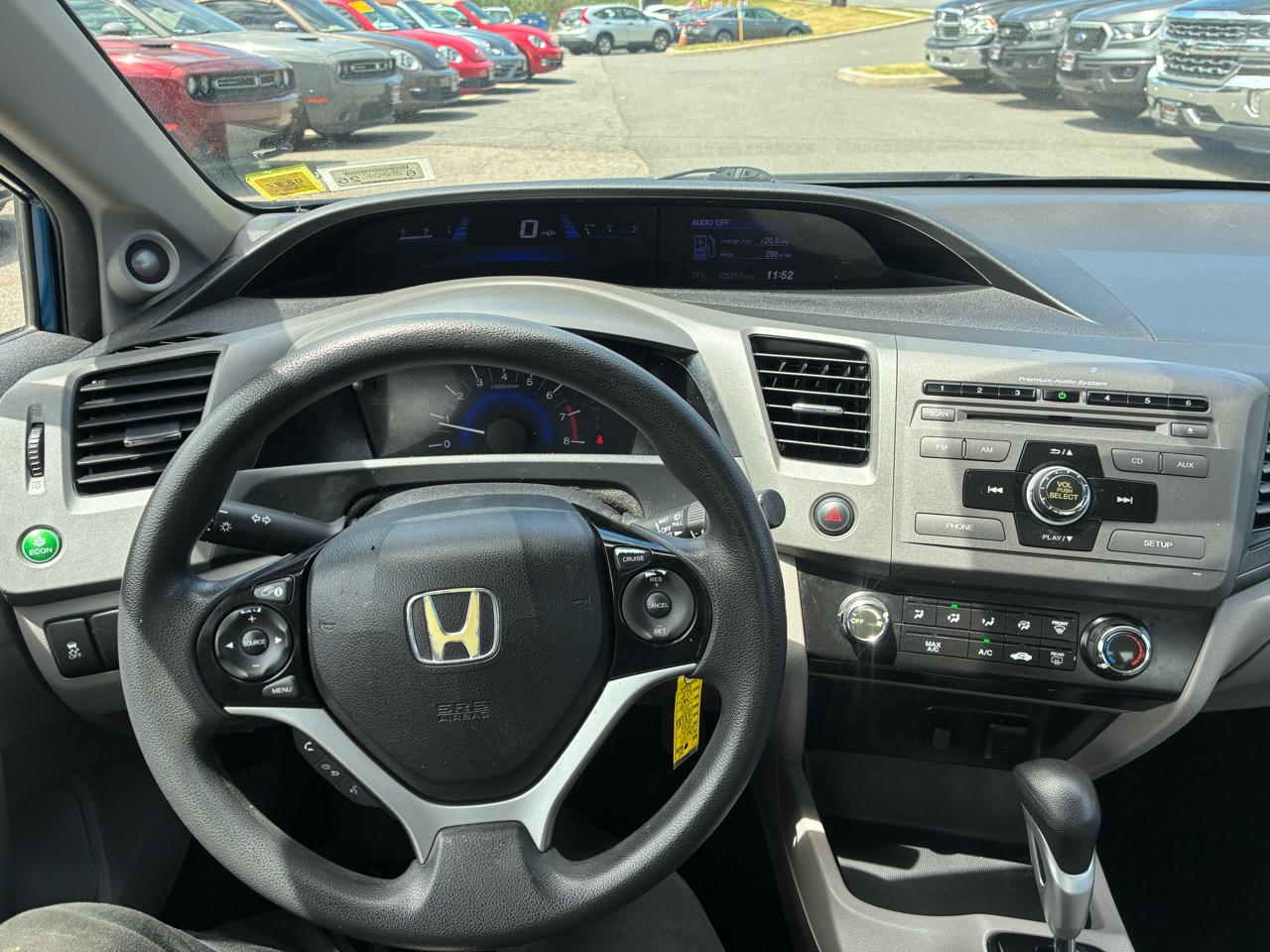 Honda Civic EX Coupe 5-Speed AT 2012
