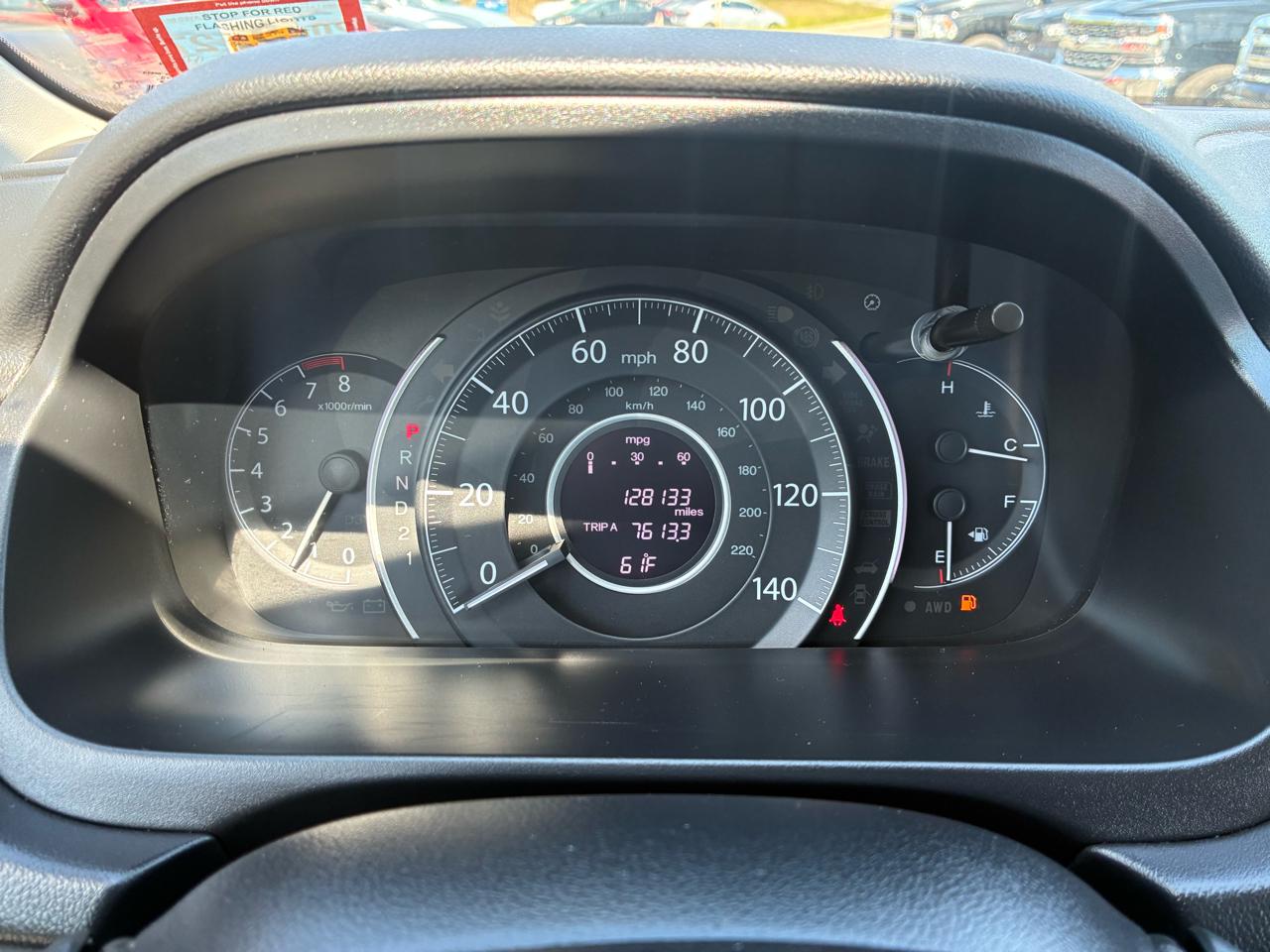 Honda CR-V EX-L 4WD 5-Speed AT 2012