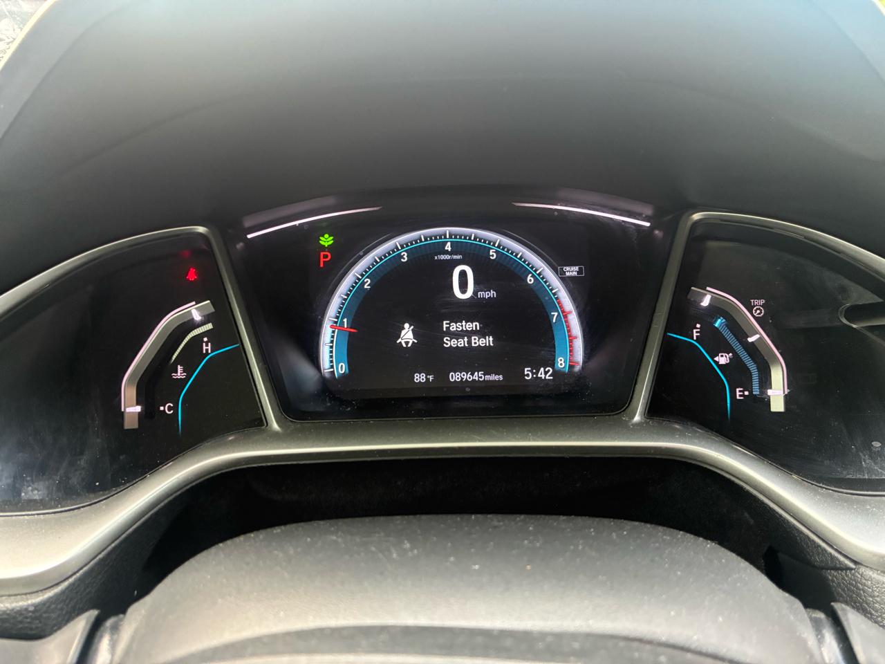 Honda Civic EX Sedan CVT 2018