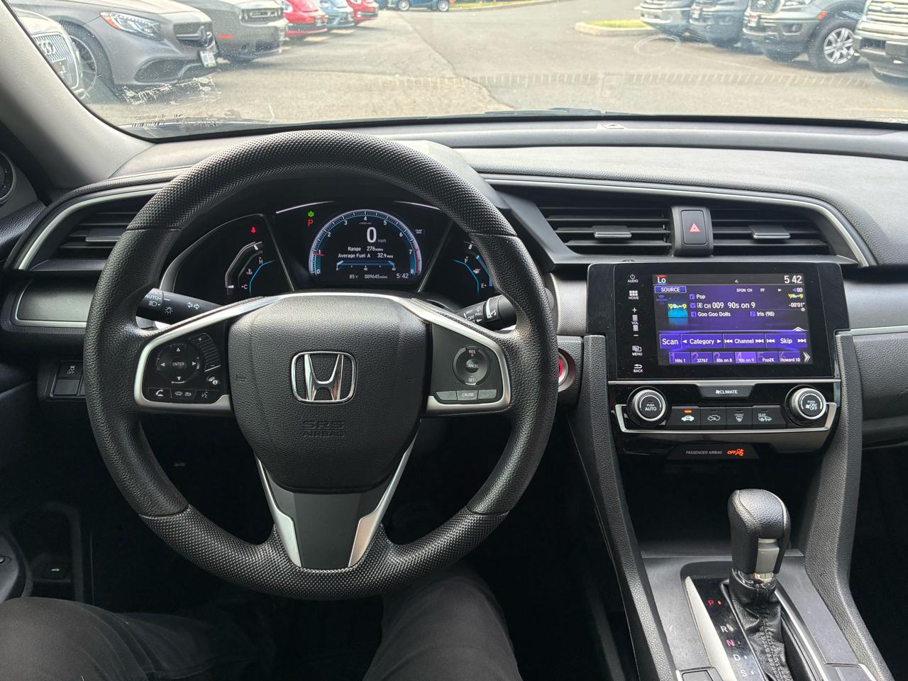 Honda Civic EX Sedan CVT 2018