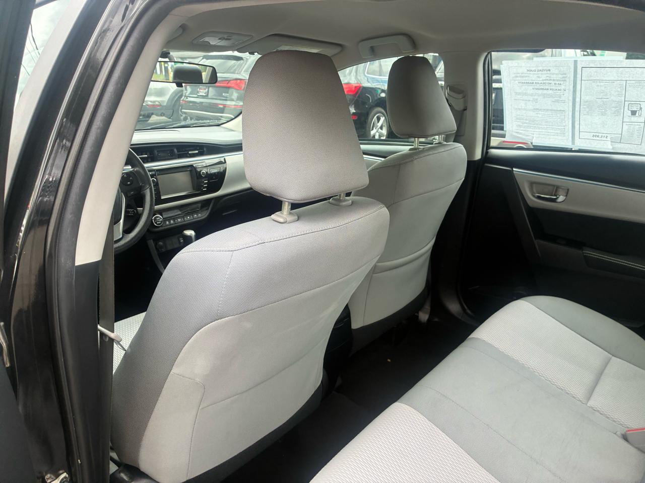 Toyota Corolla LE CVT 2015