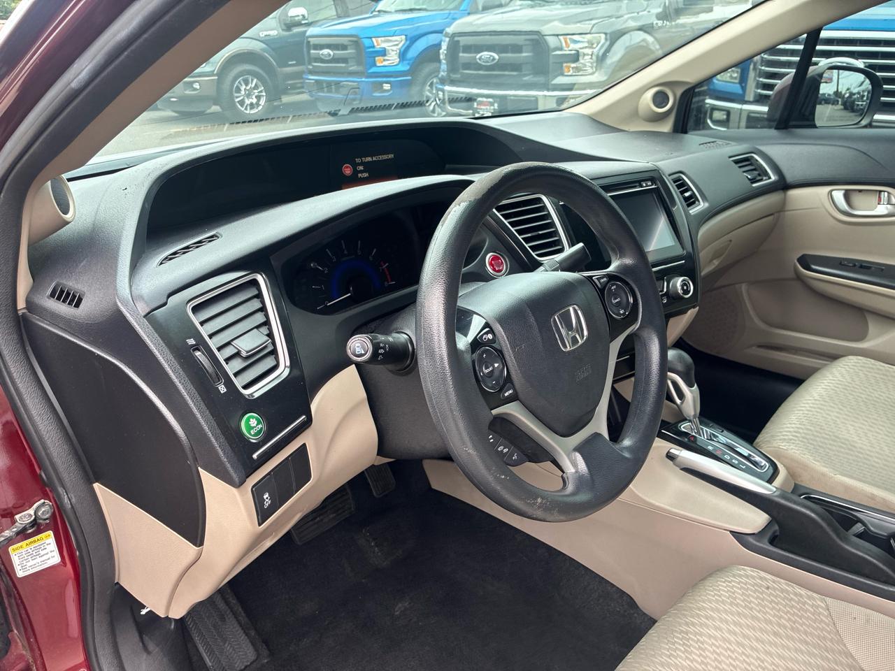 Honda Civic EX Sedan CVT 2014